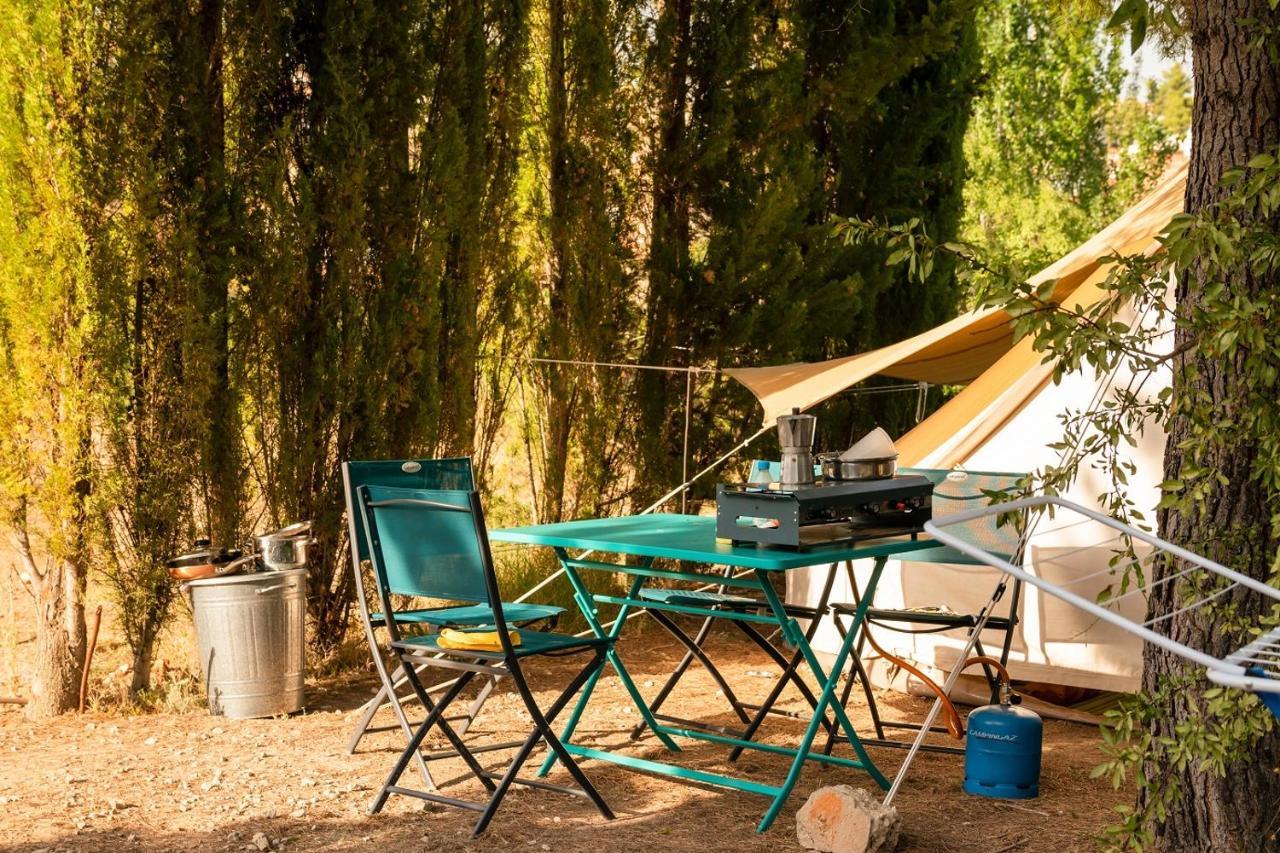 Slow Life Camping Venta Del Moro Buitenkant foto