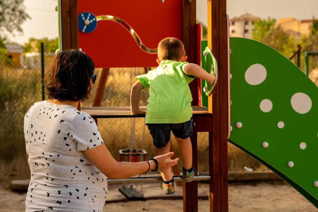 Slow Life Camping Venta Del Moro Buitenkant foto