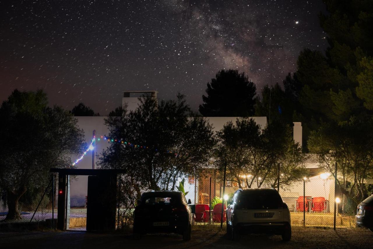 Slow Life Camping Venta Del Moro Buitenkant foto