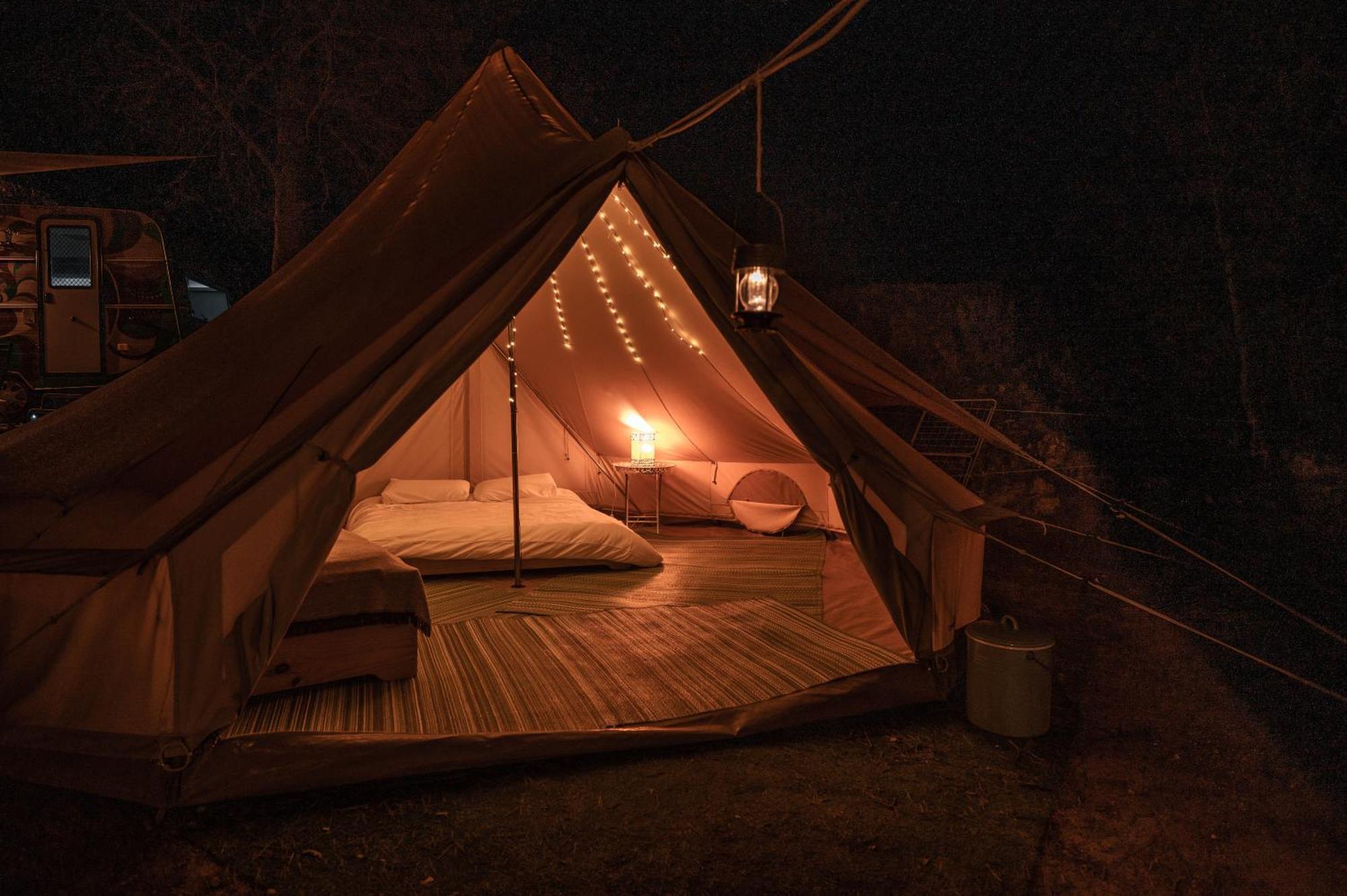 Slow Life Camping Venta Del Moro Buitenkant foto