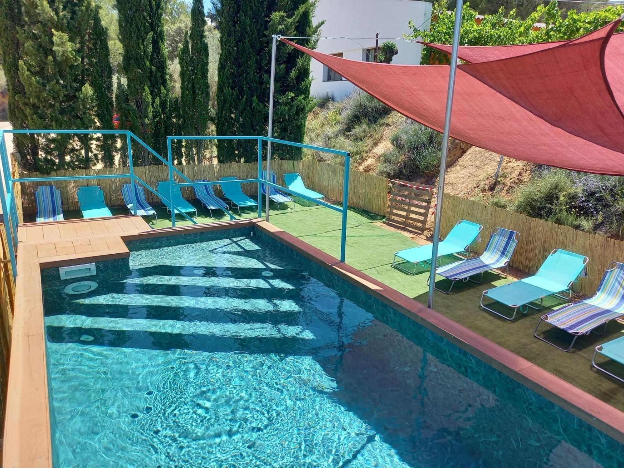 Slow Life Camping Venta Del Moro Buitenkant foto