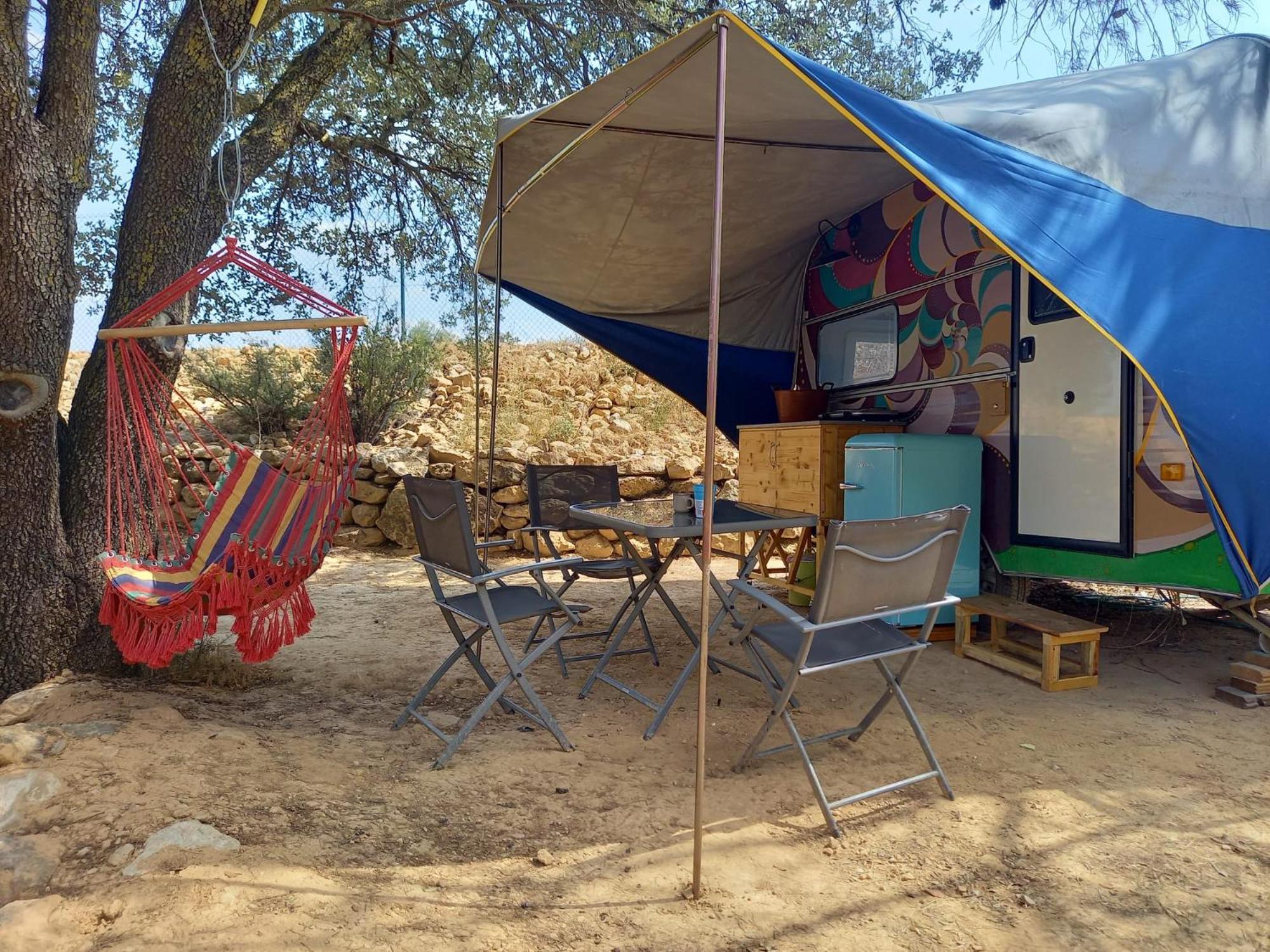Slow Life Camping Venta Del Moro Buitenkant foto