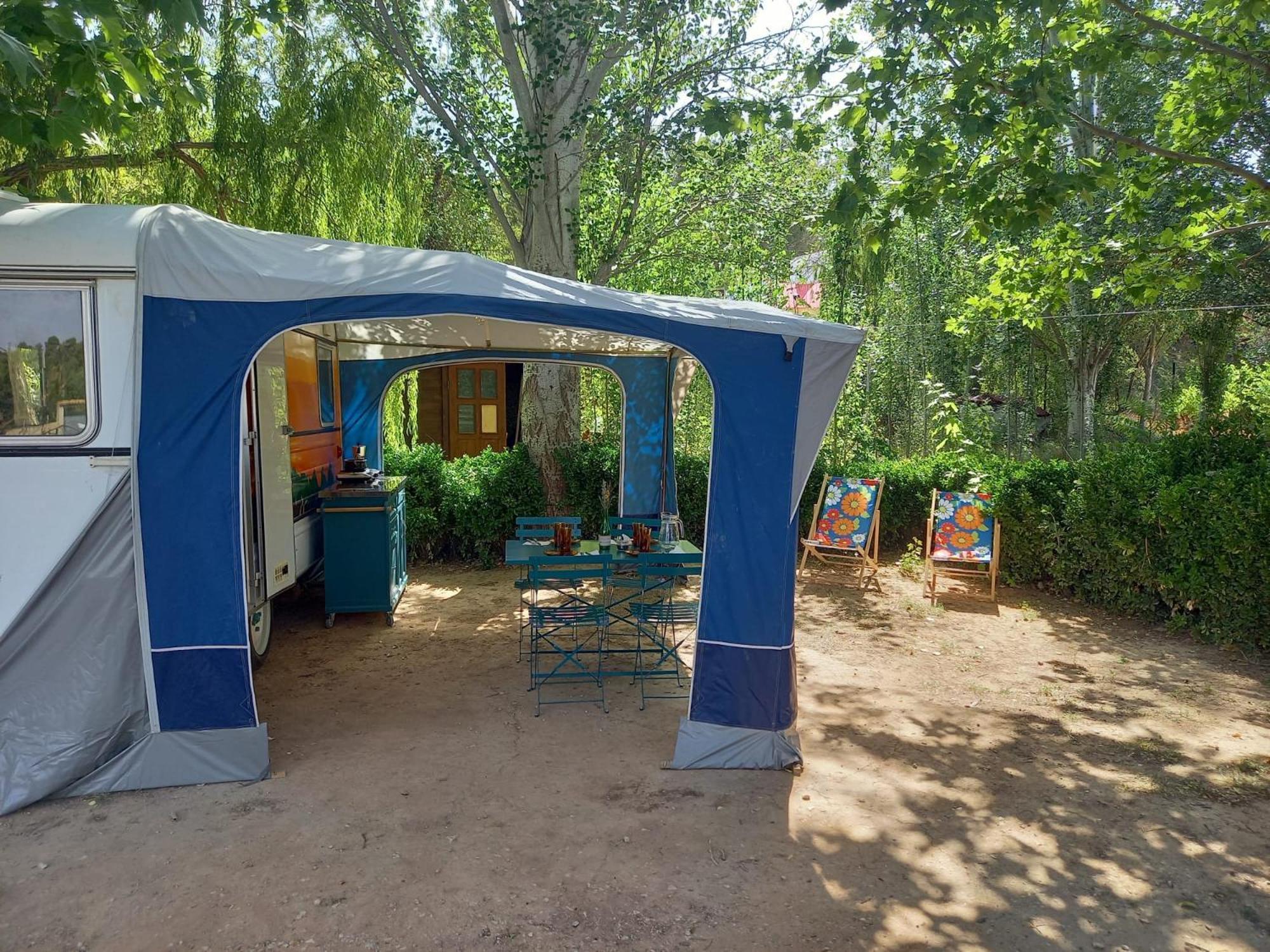 Slow Life Camping Venta Del Moro Buitenkant foto