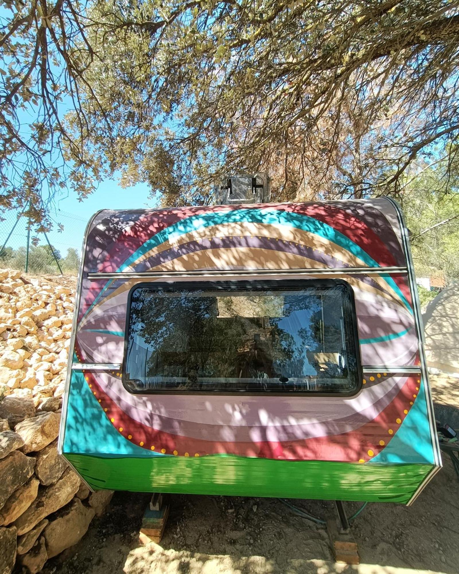 Slow Life Camping Venta Del Moro Buitenkant foto